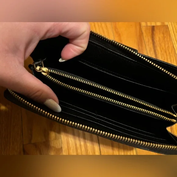 Authentic Black Prada Wallet